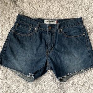 Cutoff Levi shorts